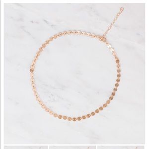 Made by Mary rose gold choker